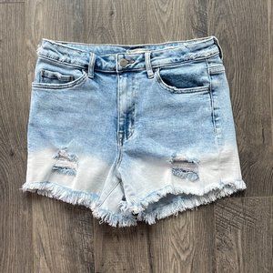 Altar'd State Dip Dyed Denim Short Large
